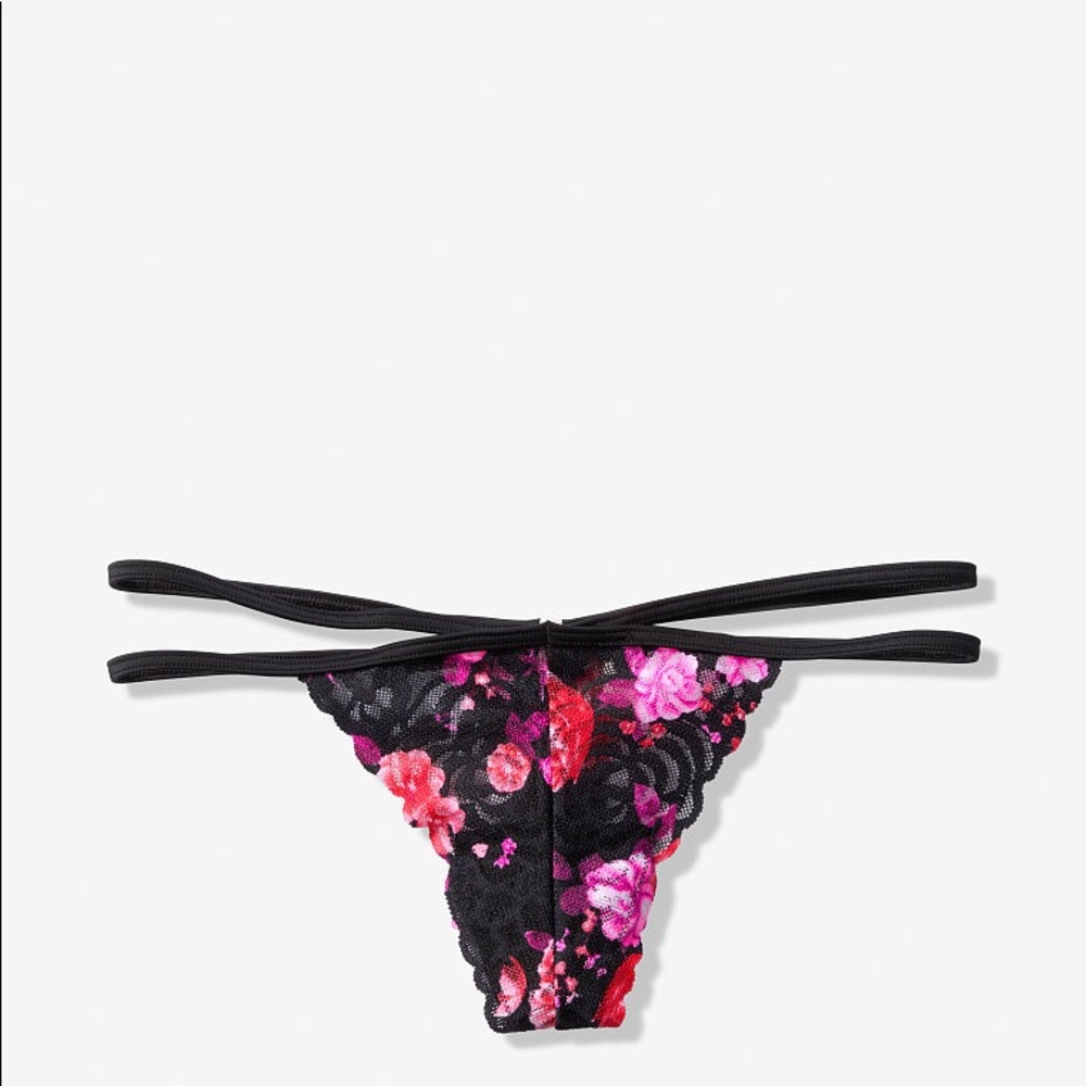 🌺SOLD🌺 PINK Strappy Lace Thong